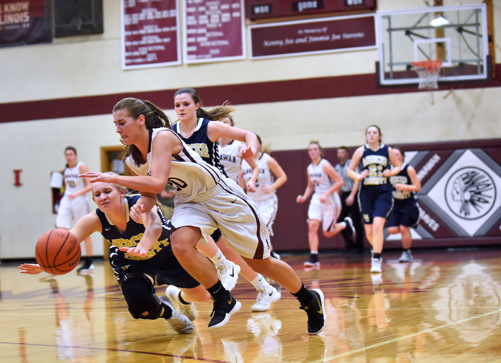Prep Girls' Basketball: Annawan vs. Mercer County